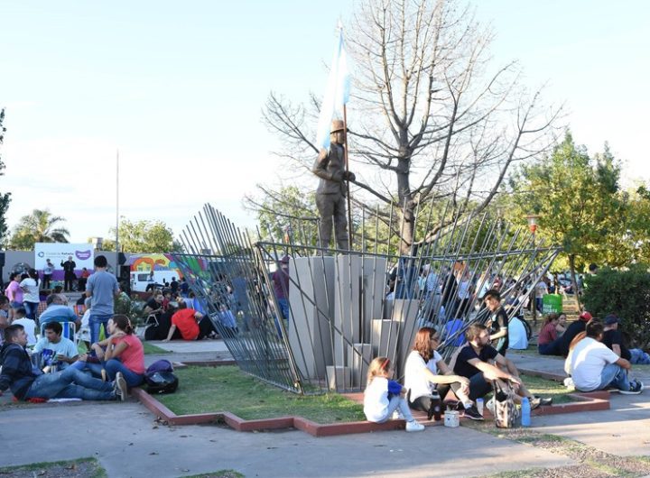 Domingo de festejo en el barrio Malvinas Argentinas