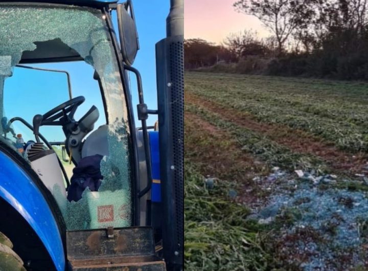 En el periurbano de Rafaela: Tirotearon a un productor agropecuario