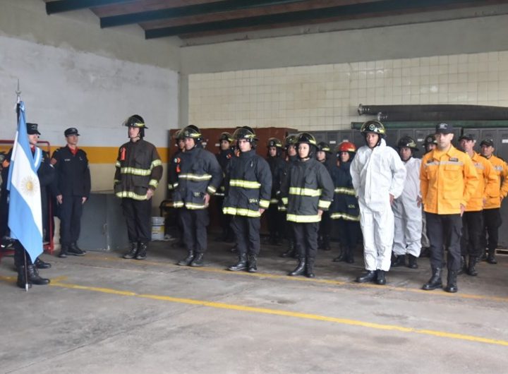 Los Bomberos Zapadores cumplieron 78 años en Rafaela