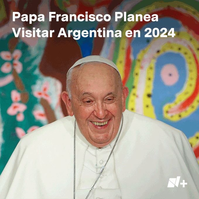 El Papa Francisco anuncia su esperado regreso a Argentina en 2024