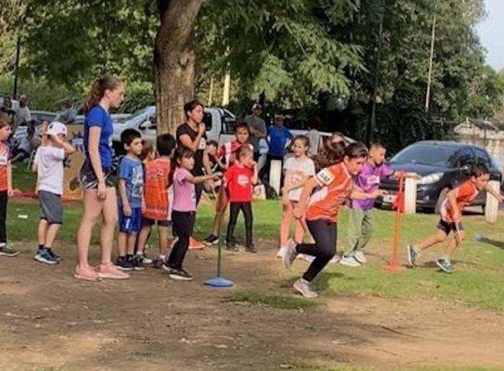 Encuentro de Mini Atletismo en el Parque Balneario