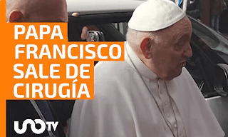 Papa Francisco: fue operado "exitosamente"