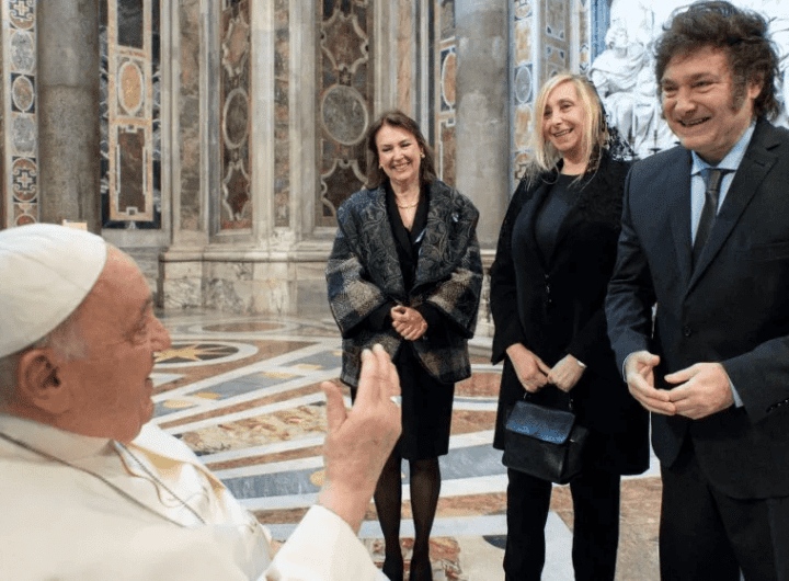 Milei se reunirá en privado con el papa Francisco y Georgia Meloni en el cierre de su gira internacional