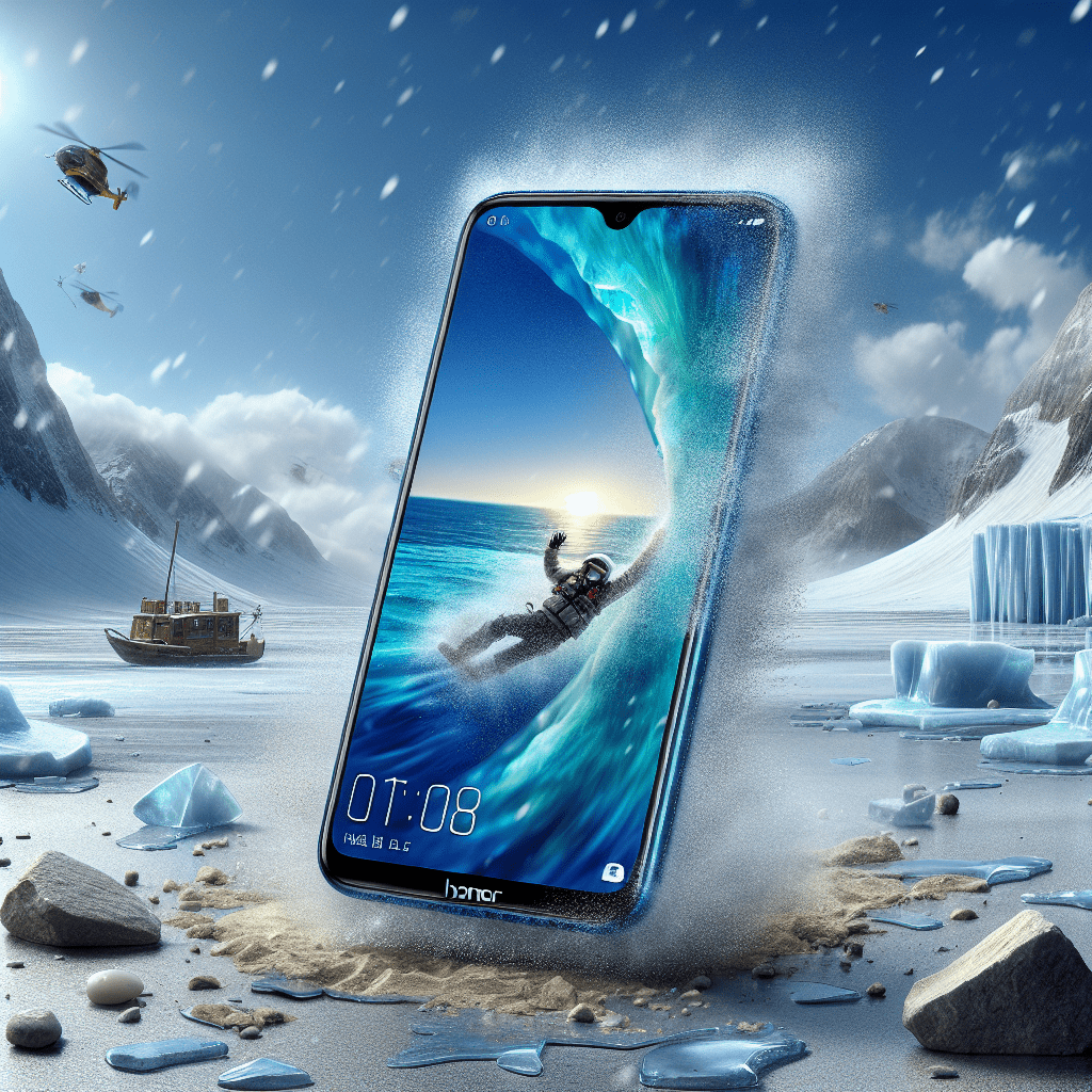 HONOR Lanza Celular Resistente a Caídas y Condiciones Extremas HONOR Lanza Celular Resistente a Caídas y Condiciones Extremas