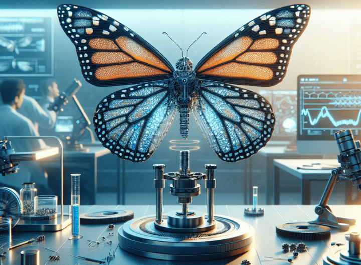 Alas robóticas inspiradas en mariposas revolucionan los rescates imposibles