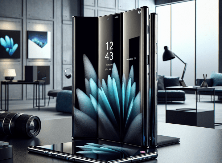 Descubre el Innovador Celular Samsung con Triple Pantalla
