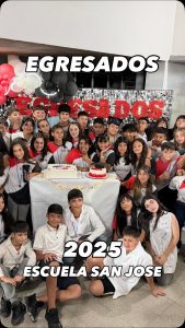 Promoción 2025 de la Escuela San José de Rafaela: Felicitaciones a los Egresados