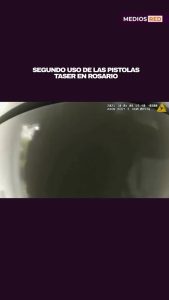 Taser salva vida en Santa Fe: segunda intervención evita suicidio