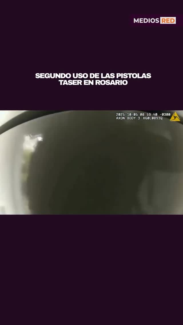 Taser salva vida en Santa Fe: segunda intervención evita suicidio