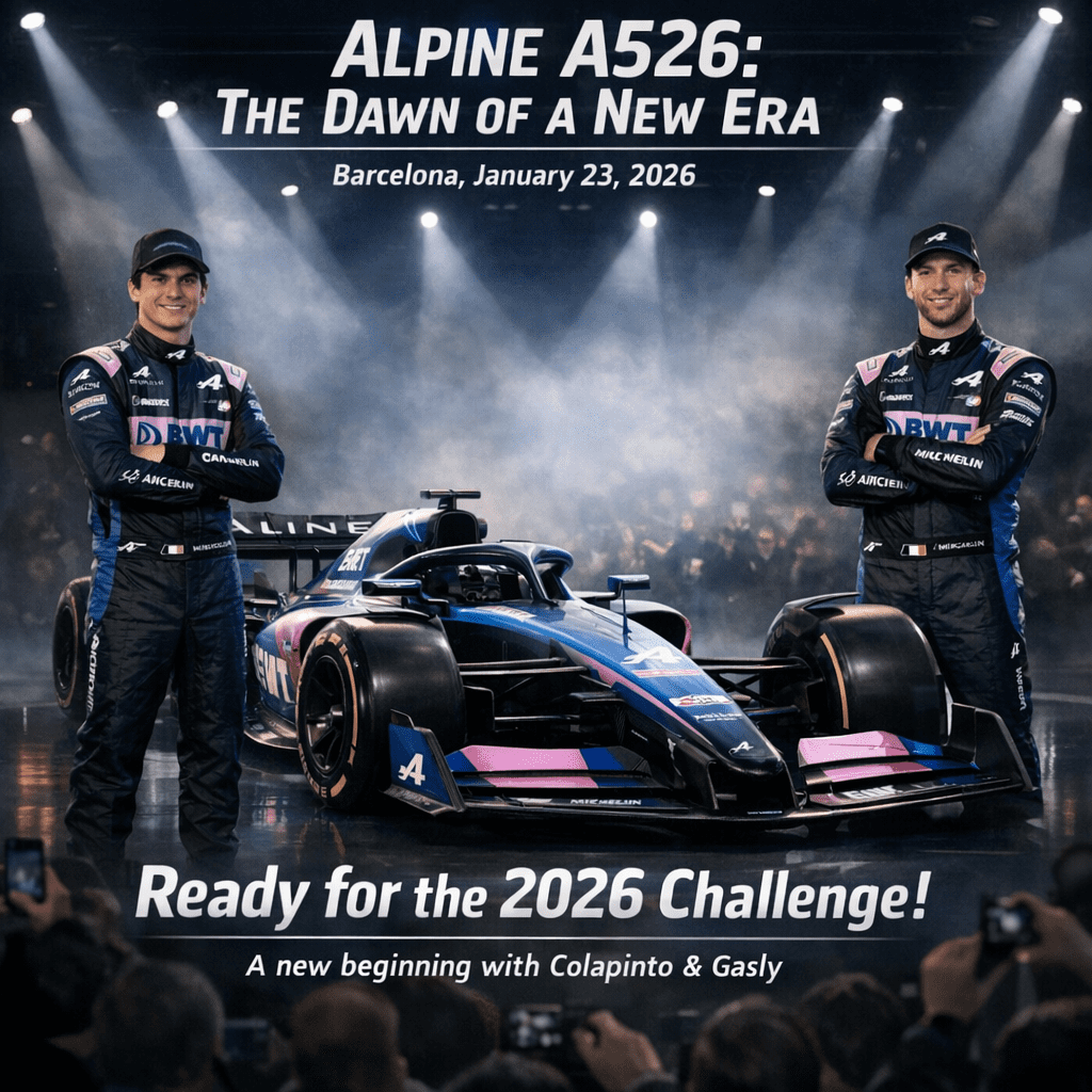 Alpine A526: Innovaciones que Prometen en la Fórmula 1 2026