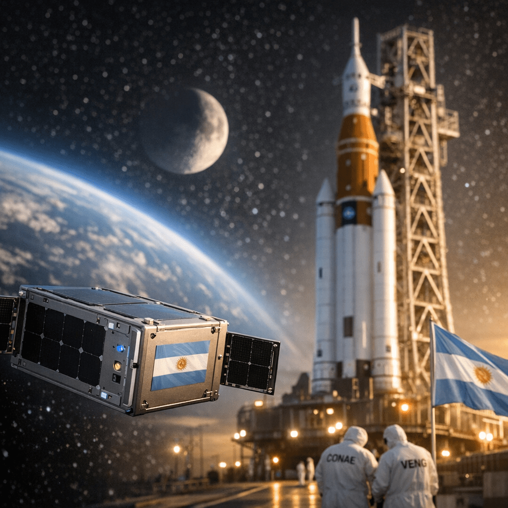 Artemis y Ateneas: Argentina se une a la exploración lunar