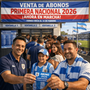 "Atlético Lanza Venta de Abonos para la Primera Nacional 2026"