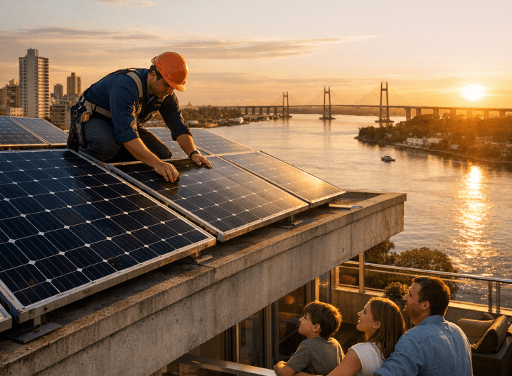Aumento en el uso de energías renovables en Rosario