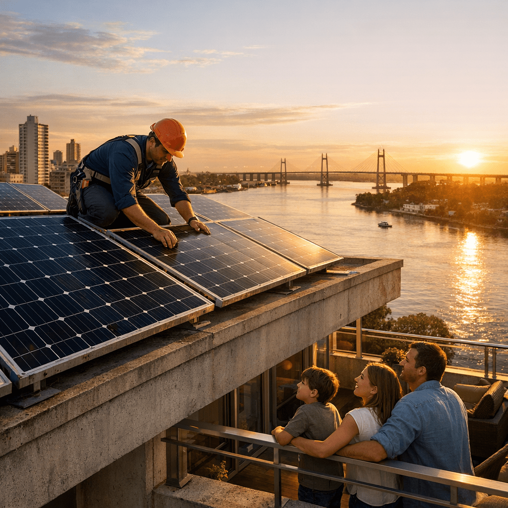 Aumento en el uso de energías renovables en Rosario