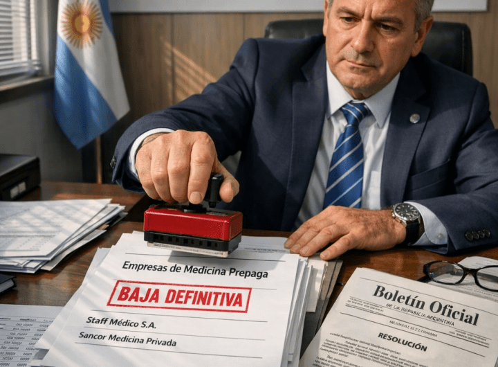 Baja de 20 prepagas: Impacto en el sistema de salud