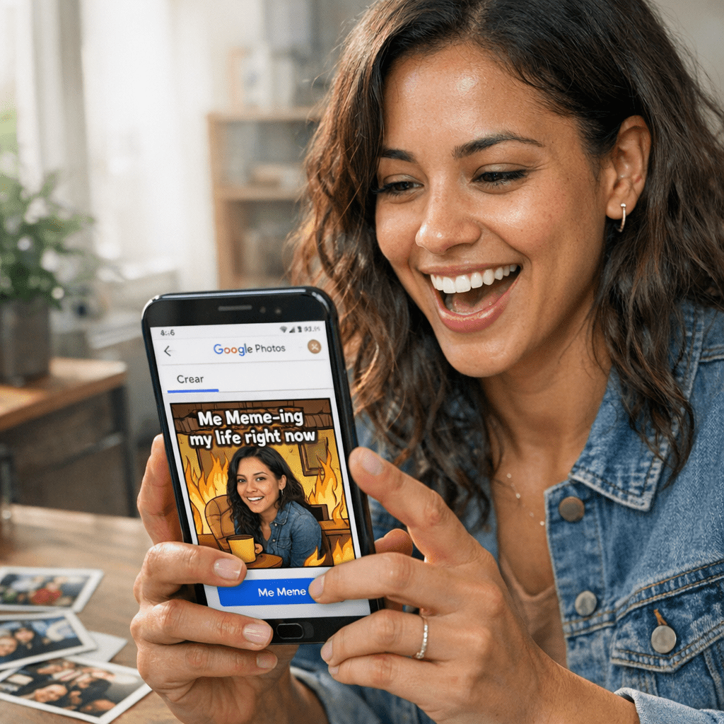 Crea Memes Personalizados con Google Photos: Guía Rápida