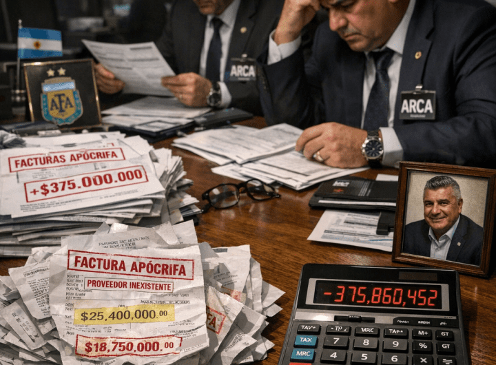 "Denuncia de Arca: AFA y facturas apócrifas en la mira"
