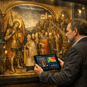 "Descubrimiento de Pintura Gótica del XV Gracias a IA"