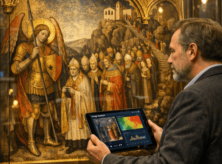 "Descubrimiento de Pintura Gótica del XV Gracias a IA"