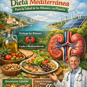 Dieta sostenible que protege tus riñones y el planeta