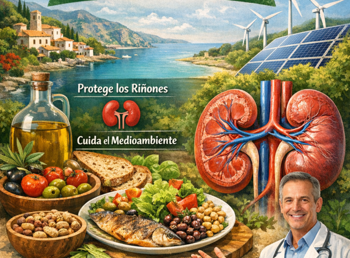 Dieta sostenible que protege tus riñones y el planeta
