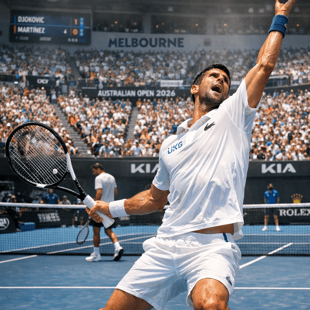 Djokovic Inicia Su Camino en el Abierto de Australia 2026