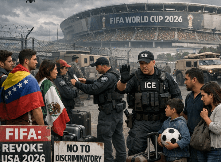 "¿Debería FIFA quitar a EE. UU. la sede del Mundial?"