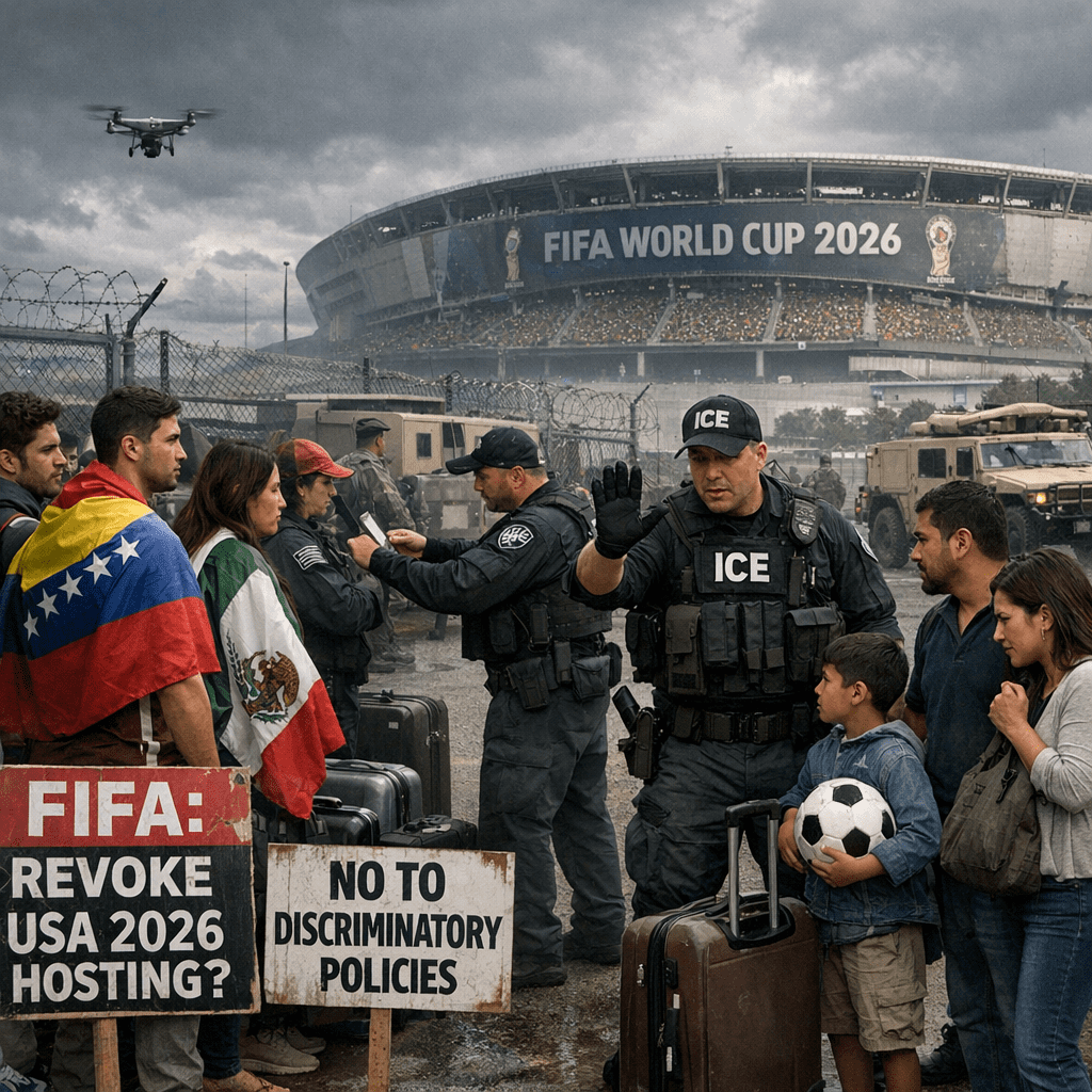 "¿Debería FIFA quitar a EE. UU. la sede del Mundial?"