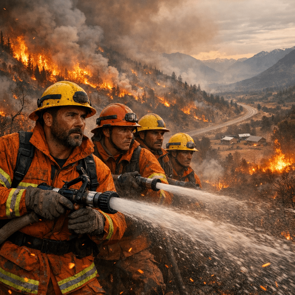 Incendios en Chubut: 35,000 hectáreas en llamas y brigadistas activos.