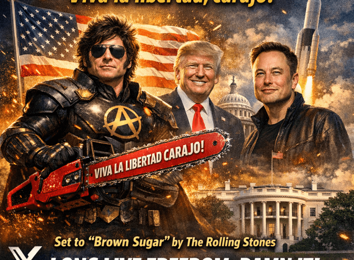 Javier Milei Lanza Su Cuenta de X en Inglés: ¡Libertad!