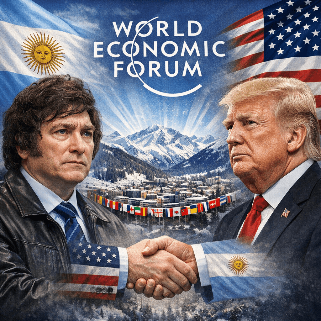 Javier Milei en Davos: Alineación Geopolítica con EE.UU.