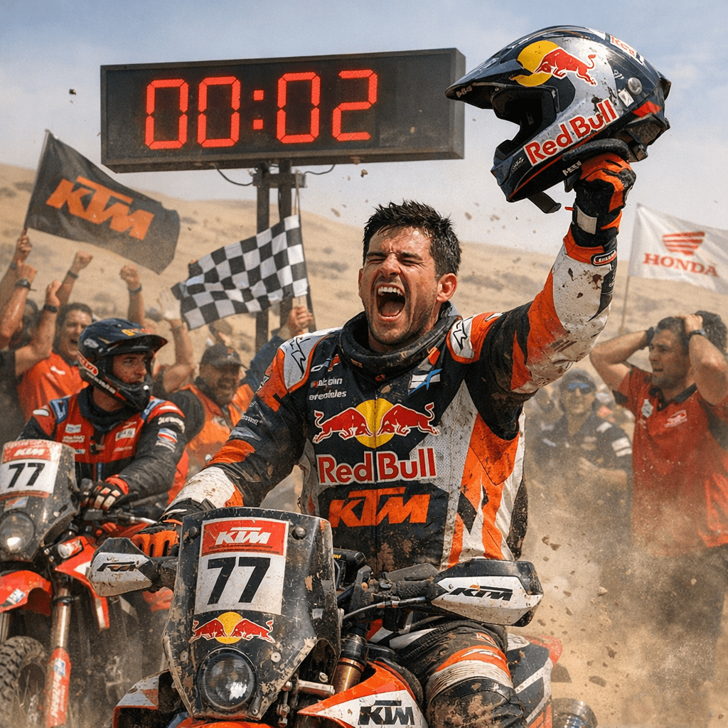 Luciano Benavides hace historia ganando el Rally Dakar 2026