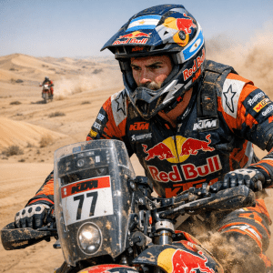Luciano Benavides: Segundo en la definición del Dakar 2026