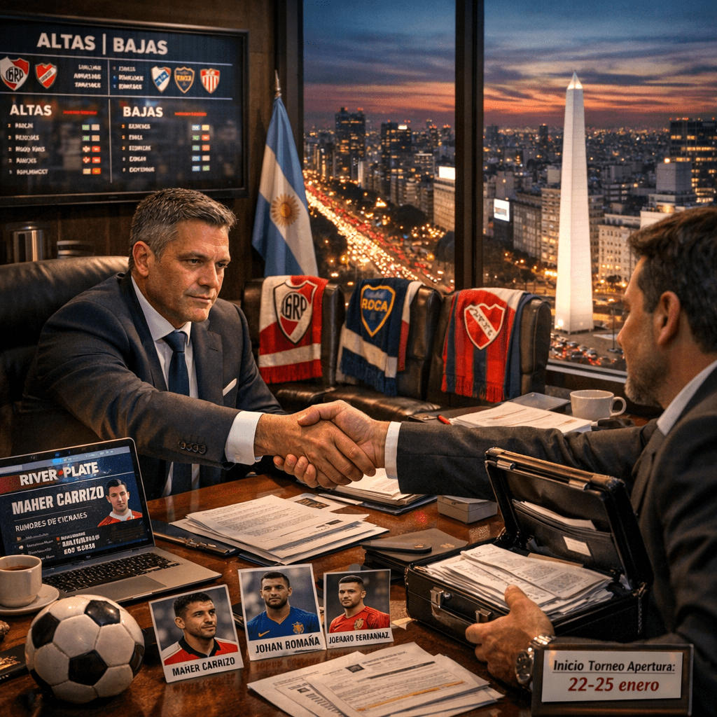 Mercado de Pases: Novedades en Grandes Clubes de Fútbol