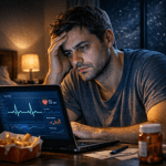 "Noctámbulos: Mayor Riesgo de Enfermedades Cardiovasculares"