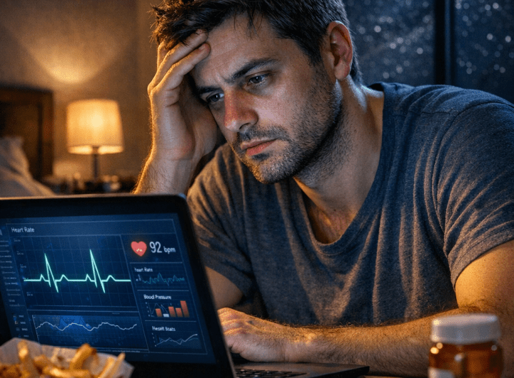 "Noctámbulos: Mayor Riesgo de Enfermedades Cardiovasculares"