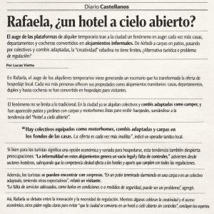 "Rafaela: Descubre el innovador hotel a cielo abierto"