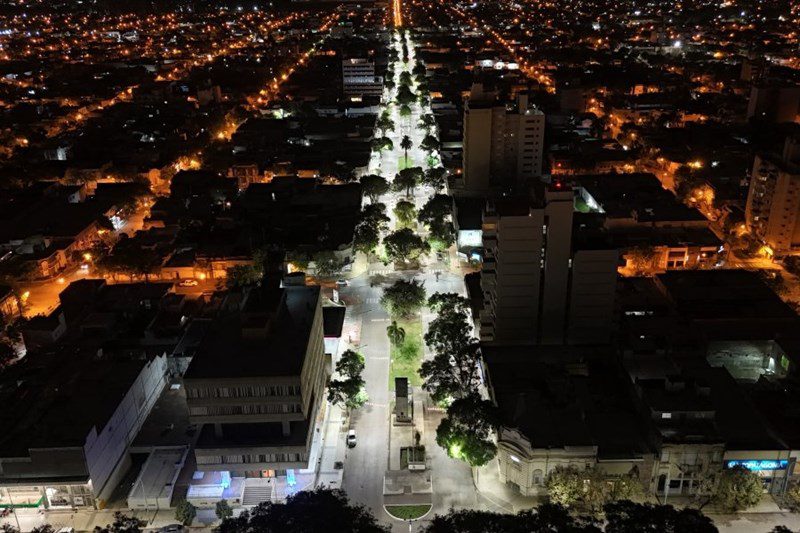 "El salto tecnológico de Rafaela: Se consolidan las 3.800 luces LED en el plan de renovación urbana más vasto de los últimos años"