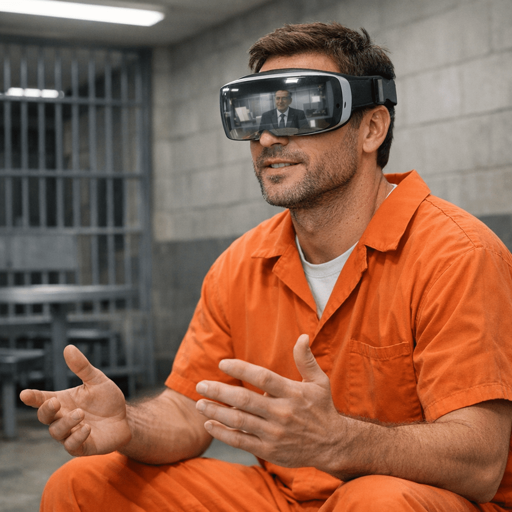 "Realidad Virtual: Preparación Innovadora para Entrevistas en Prisión"