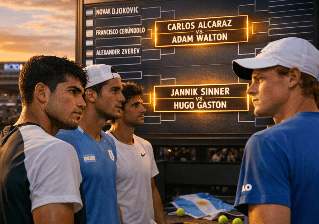 "Rivales Argentinos en el Australian Open: Sorteo Revelado"
