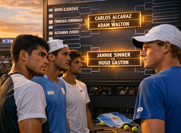 "Rivales Argentinos en el Australian Open: Sorteo Revelado"