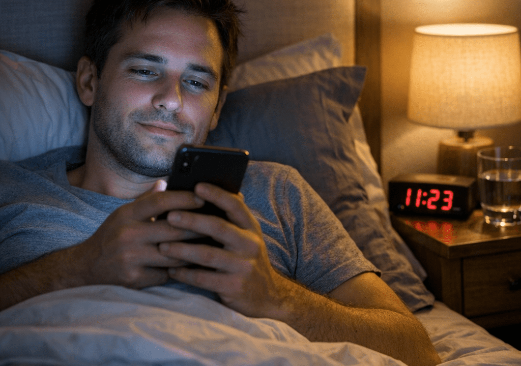 Uso de pantallas antes de dormir: ¿realmente afecta el descanso?