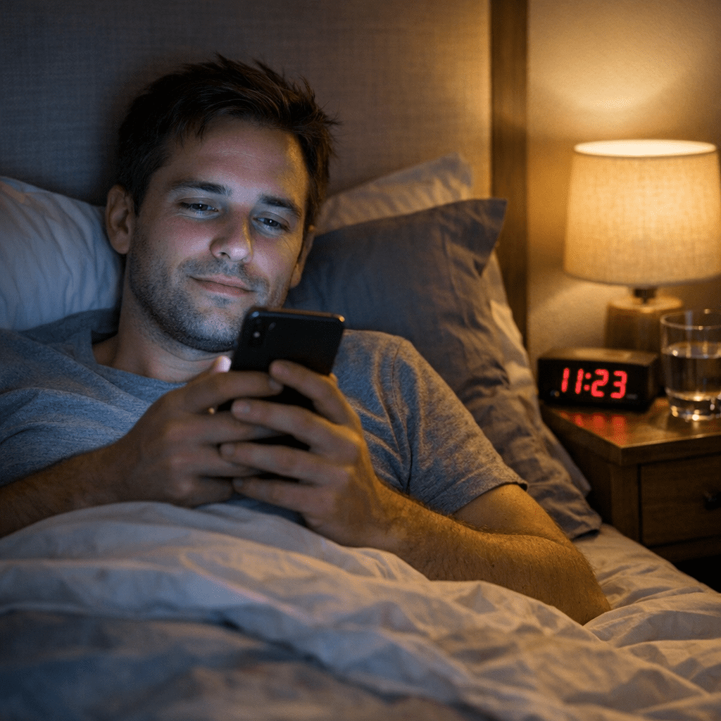 Uso de pantallas antes de dormir: ¿realmente afecta el descanso?