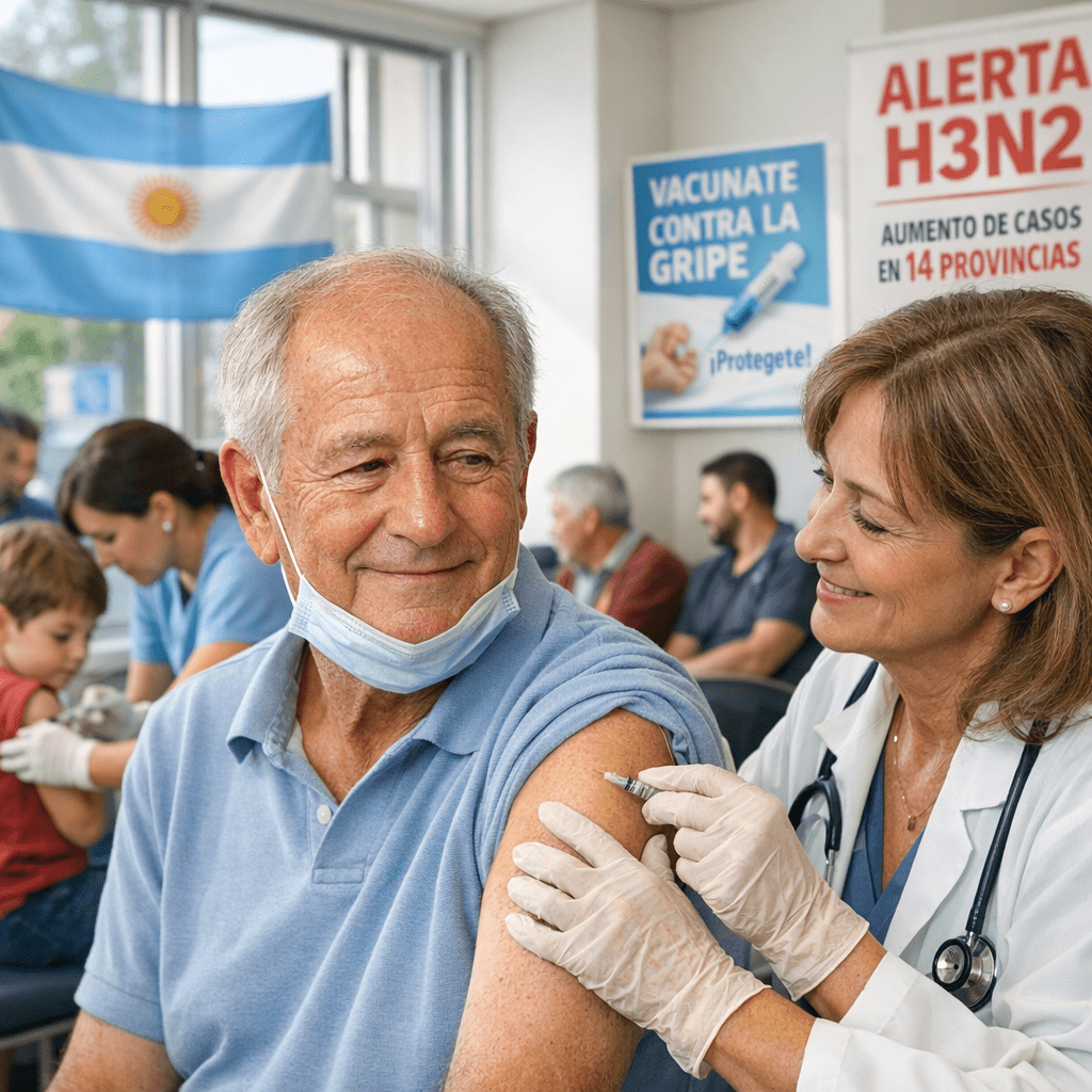 "Vacunación contra la gripe H3N2: ¿Quiénes deben protegerse?"