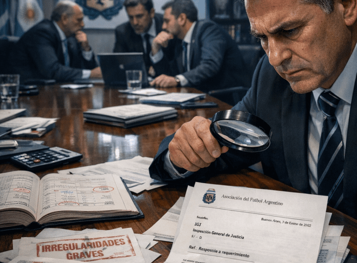 AFA responde a la IGJ sobre irregularidades en sus balances