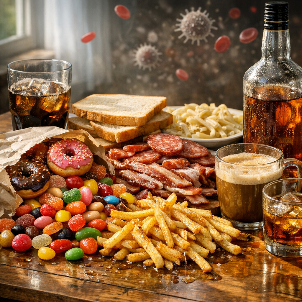 Alimentos que Debilitan tu Sistema Inmunológico: ¡Cuidado!