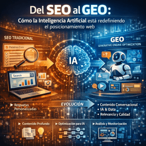 "Cómo la IA y SEO Geoespacial Transforman el Posicionamiento Web"