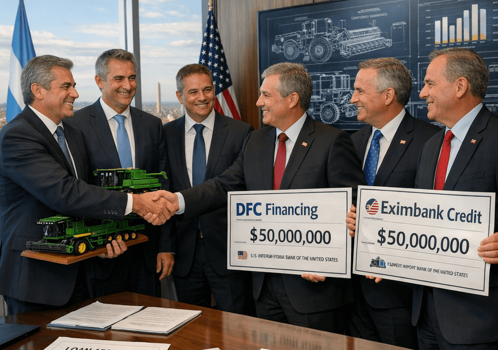 Empresas argentinas obtienen créditos de EE.UU. gracias a un acuerdo