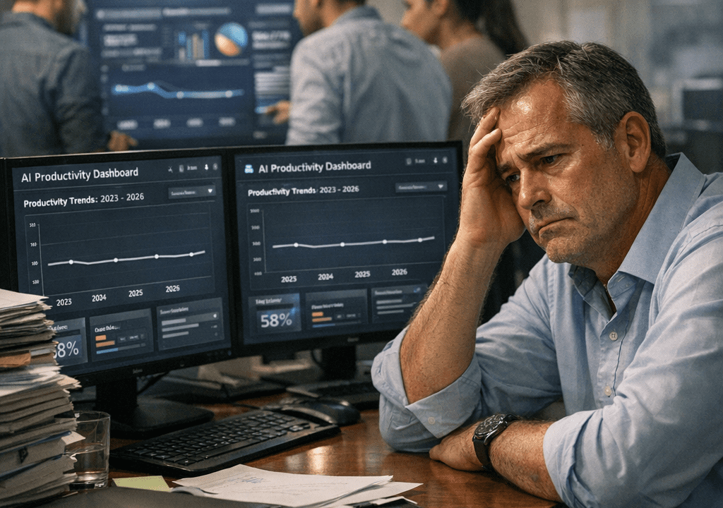 Empresas y IA: ¿Por qué persiste la baja productividad?