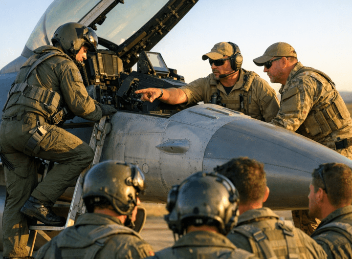 Estados Unidos capacitará pilotos argentinos para F-16 daneses